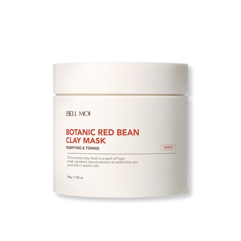 Belmoy Botanic Red Bean Clay Mask 200g / 벨모이 보타닉