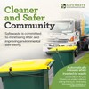 SafeWaste Push Clip Trash Can Locks, Easy to Install, Durable