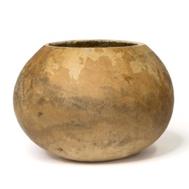 Meadowbrooke Gourds 6" Decorative Gourd Bowl for Crafting with Straight Cut Top