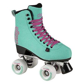 Chaya Melrose Deluxe Turquoise Quad Indoor/Outdoor Roller Skates (Euro 36 / US 5)