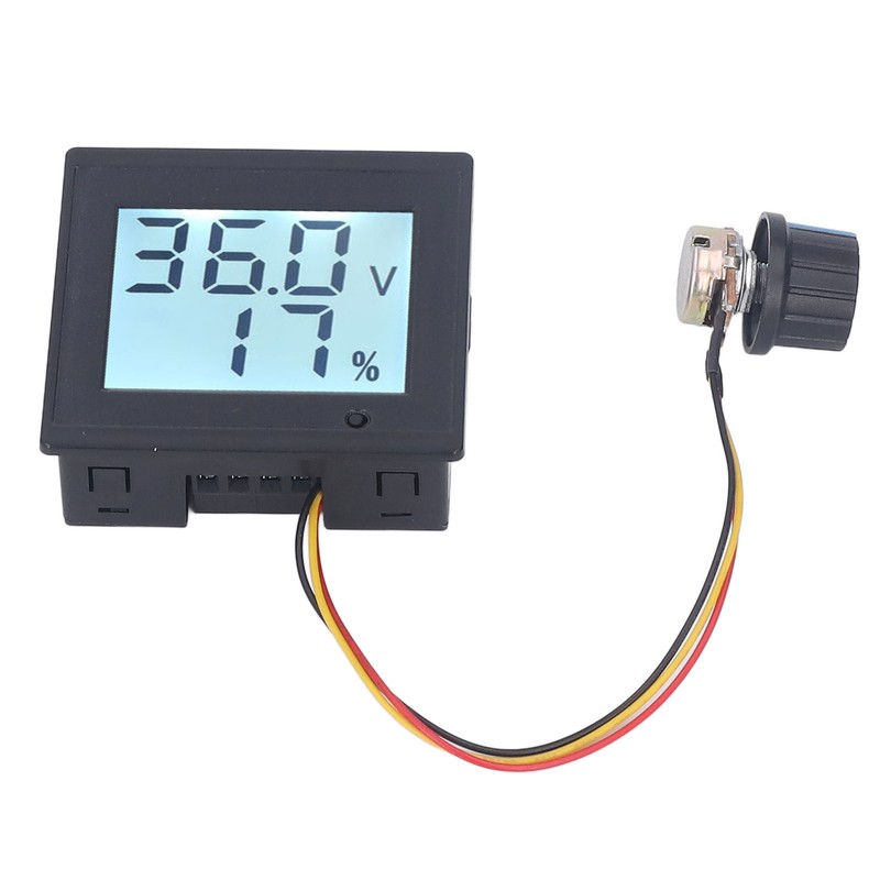 DC Motor Speed Controller Governor with Start Switch LCD Brushed
