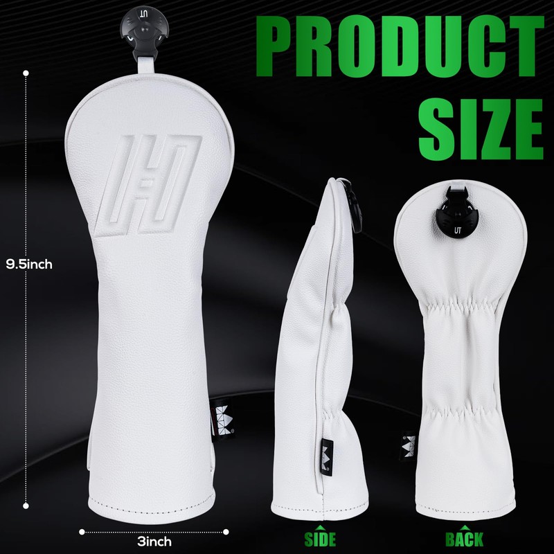 Craftsman Golf Embossed No. Hybrid Rescue Headcover