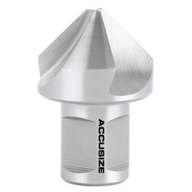 Accusize Industrial Tools 1-1/4'' Hss Countersink for Rota-Cutter, 3/4'' Weldon Shank for Magnetic Drilling Machine, 90 Deg, Ce00-0114