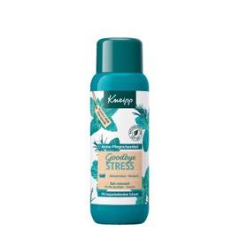Kneipp Aroma-Pflegeschaumbad Goodbye Stress - Badezusatz mit ätherischen Ölen aus Rosmarin & Wasserminze für weniger Stress & positive Energie - erfrischender Duft - 400ml