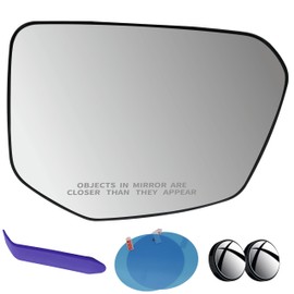 EAP Passenger Side Mirror Glass Compatible with Honda Civic 2016-2021, Honda Insight 2019-2022, Heated 76203TBAA01 76203TGG306 76203TBAC01 HO1325127 HO1325128