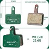 BUCKLOS Ceramic Disc Brake Pads 2 Pairs Green for NCM
