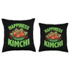 Fermented Kimchi Lover Happiness Is Eating Kimchi Throw Pillow