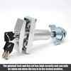 Qjaiune Universal Vending Machine Lock with T-Handle, Soda & Snack