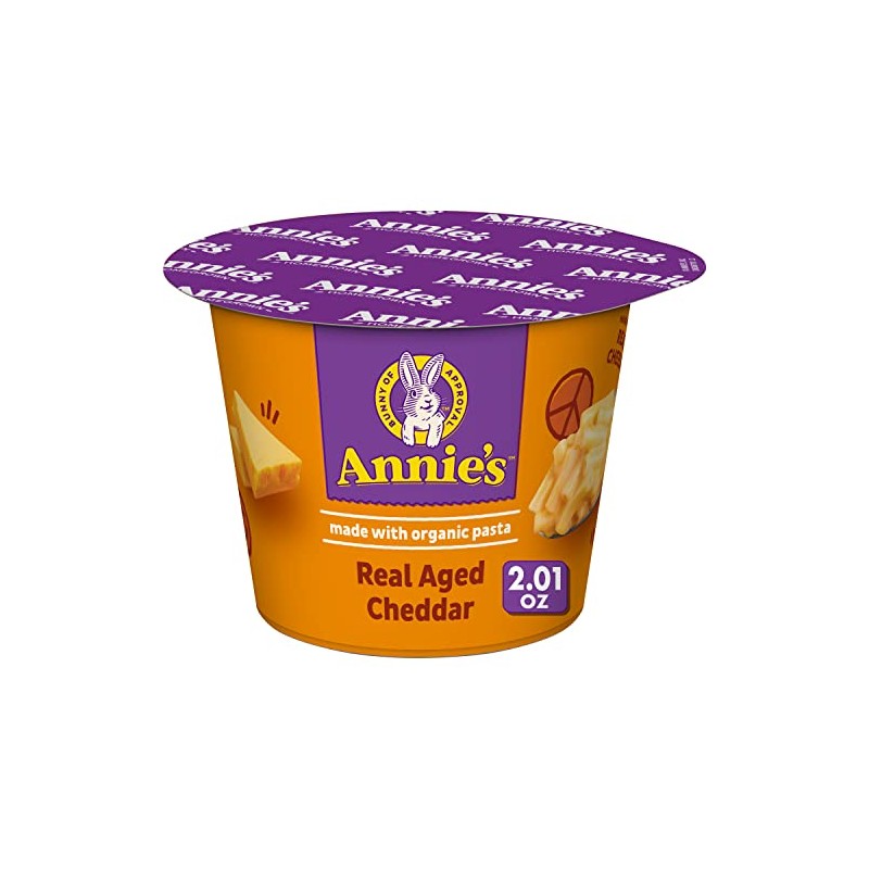 Annie's Real Aged Cheddar Microwave Mac & Cheese with Organic