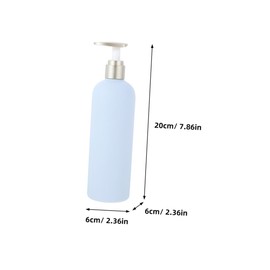 SAFIGLE 4Pcs Refillable Pump Lotion Bottle Press Pump Shampoo Dispenser Color for Home Travel Easy to Use Refill for Toiletries