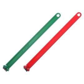 QUARKZMAN Set of 2 Jar Lid Lifter Preserving Kit Magnetic Preserving Lids for Pots Preserving Jars Green and Red