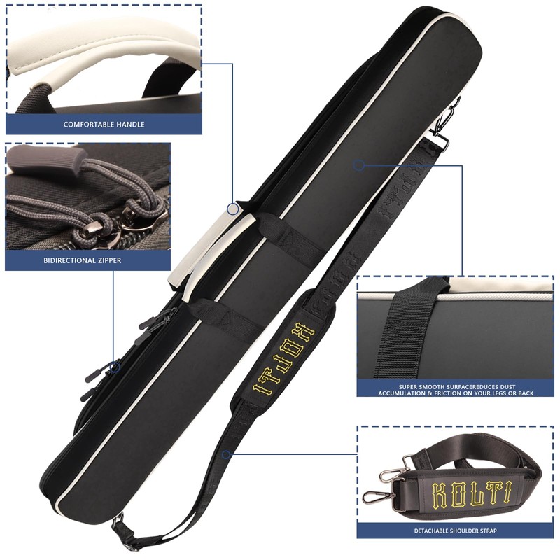 Pool Cue Case, Pool Stick Case, 2x2 Billiard Cue Cases