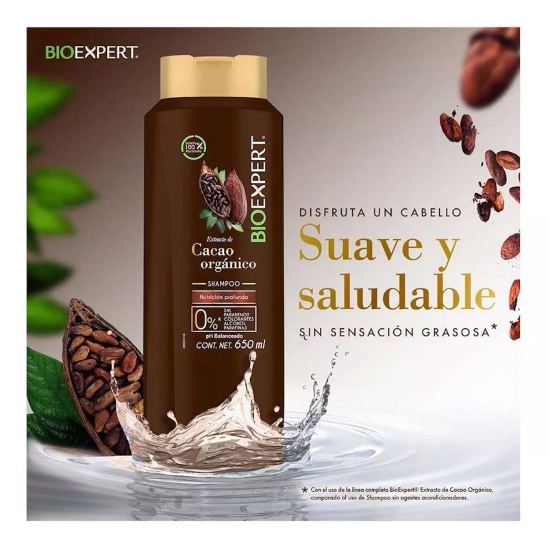 Bioxpert Shampoo Bioexpert Cacao 650ml