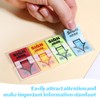 HJZHII 500 Pcs Sign Here Stickers, Adhesive Arrow Labels Stickers