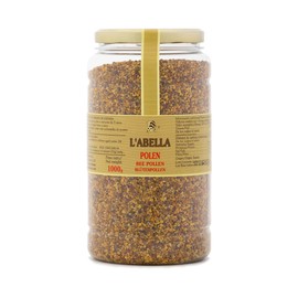L'Abella Mel Spanish Bee Pollen from Own Beekeeping - Pure and Natural Superfood and Protein Source of Bees / No Additives (1000g)
