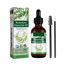 Rosemary Oil for Hair & Skin Care - Nourishing Scalp, Enhancing Hair Appearance, Ideal for Women & Men (60ml)