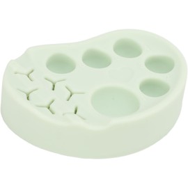 Focket Paleta de Elevación de Pestañas, Paleta de Silicona Multifuncional para Laminación de Cejas con Herramienta de Mezcla para Levantamiento de Pestañas, Tinte y Microblading (GREEN)