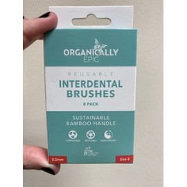 Bamboo Interdental Brushes (Size 2 / red / 0.5mm)