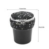 Car Ashtray DiamondStudded Smokeless Container with LED Light Indicator Multifunctional