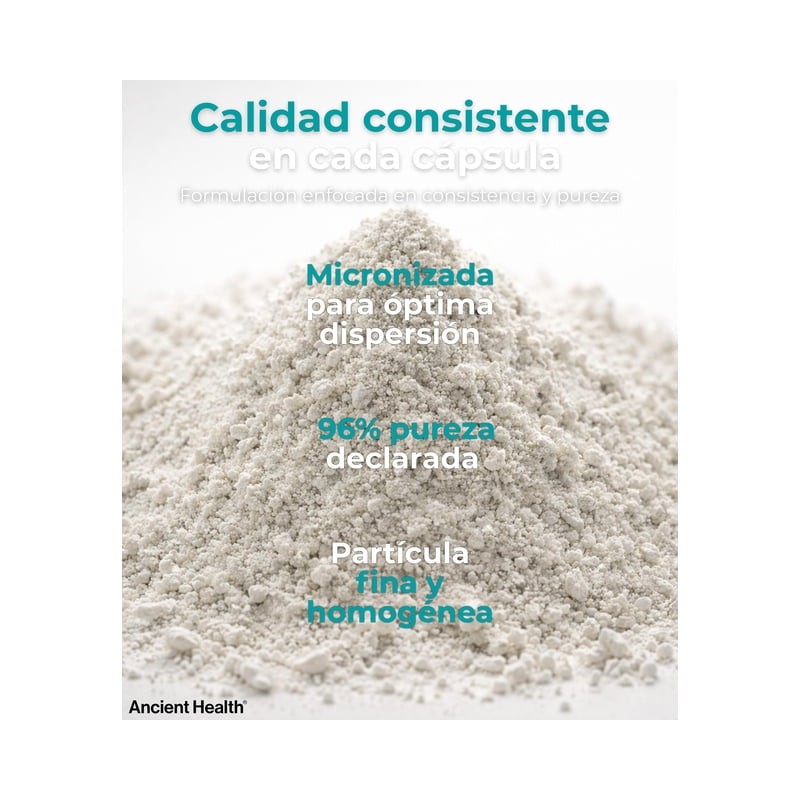 ZEOLIFE ZEOLITA CLINOPTILOLITA 96% PUREZA 2 FRASCOS de 500 GRS