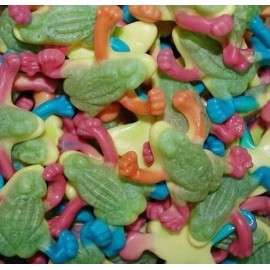 Bayside Candy Gummy Collection - Gummi Collection Gummy Assorted Tropical Frogs - 4.4LB