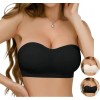 2p Bra Nubra Brasier Strapless Push Up Invisible Sin Tirante