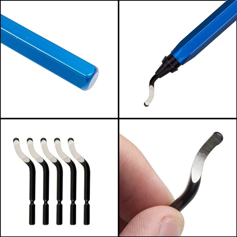 KEWAYO Tool Deburring Set, Deburring Universal Tool with 20 Pieces