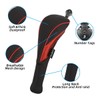 Scott Edward Pack of 3 Golf Hybrid Headcovers with Interchangeable