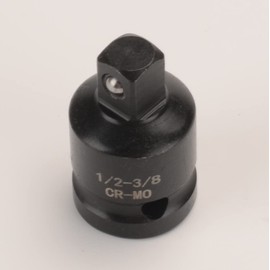 Socket Conversion Adapter for Impact Wrench, Insertion Angle Conversion Socket, Impact Socket 1/2 (12.7 mm) - 3/8 (9.5 mm) CR-MO