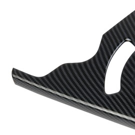 Fewshaw Carbon Fiber Central Control Gear Shift Panel Cover Trim Accessories for KIA EV6 2022+ (Shift cuphold Panel)