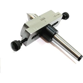 Buyohlic Traditional Model Taper Turning Attachment For Lathe Tailstock (MT2- Dead Center)