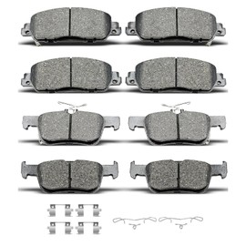 D1654 D2102 8pcs Ceramic Front Rear Brake Pads With Clips Fit For Honda Accord 2018-2022
