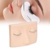 Eyelash Mannequin Head Practice Realistic Half Face Makeup Head Training