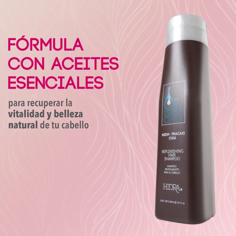 Hidracolor Oil Essencials Shampoo Humectante Cabello 300 Ml