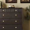 RZDEAL 4pcs Solid Brass Cabinet Knobs Pulls Cabinet Drawer Dresser