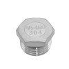 Beduan Stainless Garden Hose Plugs 3/4" GHT Male Thread 304