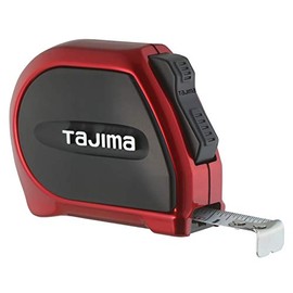 TAJIMA Tape Measure - 10 ft x 10/16 inch Sigma Stop Measuring Tape with Auto Blade Lock & Acrylic Coated Blade - SS-10BW