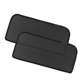 Hihaha Glass Sunroof Shade Cover for Model x/Top Roof Wing Door Sun Shade Net/Durable / 2Pcs Black