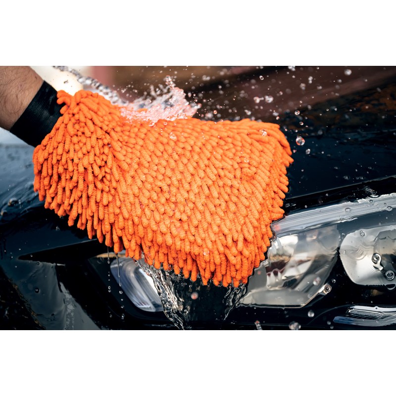 Nuke Guys XL Chenille Wash Mitt - Ultra Soft Microfiber
