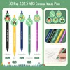 TaoBary 30 Pcs Christian Ballpoint Pens Dragonfly Butterfly Bee Caterpillar