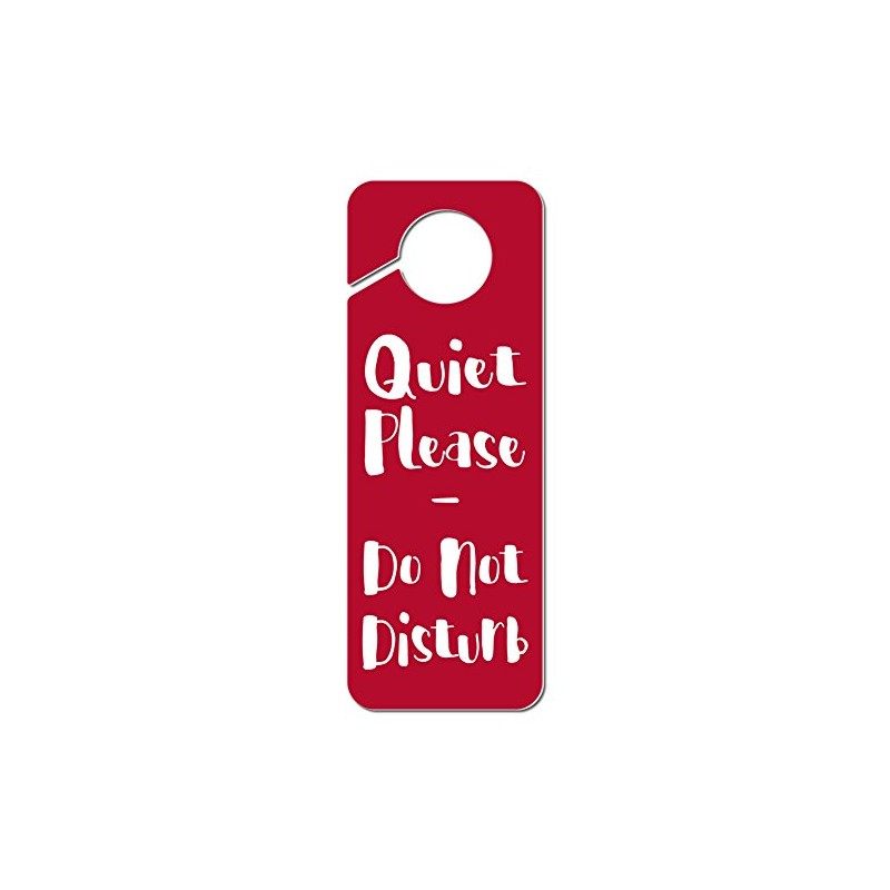 GRAPHICS & MORE Quiet Please Do Not Disturb Plastic Door
