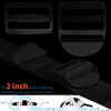 Slider Buckle for 2" Webbing Strap: 4 Set Ladder Lock