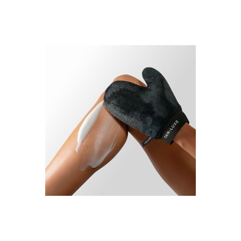 Tan-Luxe The Mitt Ultra-Soft Reusable Self-Tan Applicator Mitt for Streak-Free