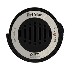 Pura & GUY FOX Car Scent Refill - Fragrance for Pura Car Diffuser - Clean & Safe Luxury Diffuser Scent - Long-Lasting Fragrance for 30 Days of Aroma - Must-Have for Car - Del Mar