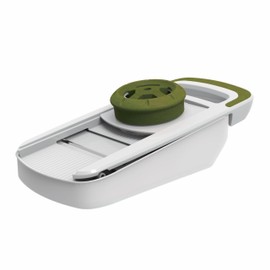 MALI'S C100/31 Multi-Functional Vegetable Slicer with 4 Interchangeable Blades Polypropylene/Rubber 30 x 15 x 11 cm