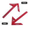 Centre Finder, Line Ruler Made of Aluminium Alloy, Centring Ruler,