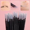 2 Packs Micro Brushes,Black Micro Applicator Brushes,Disposable Long Cotton Swab,Makeup