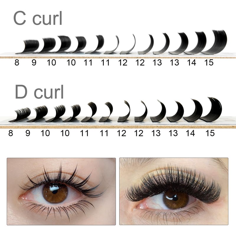 COZBIRD Single Eyelash Extension Classic 1 to 1 Fake Silk