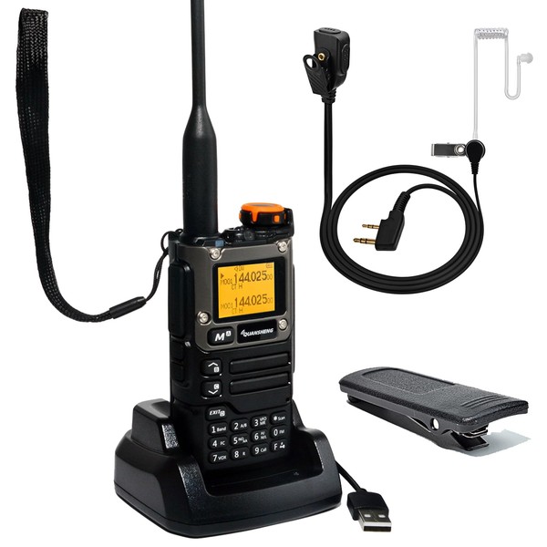 Quansheng UV-K5(8) Orange VHF UHF Portable Walkie Talkie FM NOAA