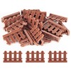HIMIRICH Fence Building Block Set, 20 Pieces Toy Fence Accessories